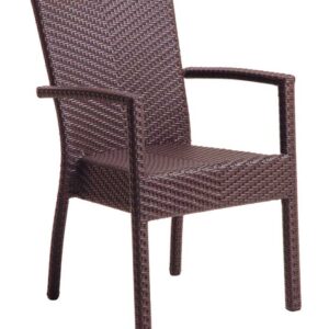 Barcelona Sessel, mit Armlehne, Java