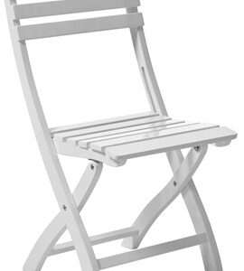 Clarish Stuhl, ohne Armlehne, Mahagoni/weiss