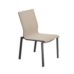 Trend Stuhl, ohne Armlehne, anthrazit/mokka