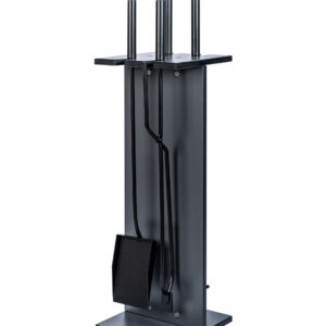 EVO Kaminbesteck, anthrazit