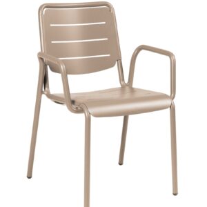 Bora Sessel, mit Armlehne, Aluminium, diverse Farben