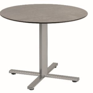 Manhattan Tisch 80cm rund mit HPL Platte