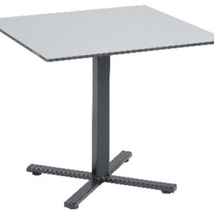 Manhattan Tisch 80x80cm mit HPL Platte