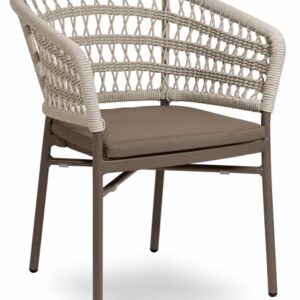 Bled 722 Sessel, mit Armlehne, taupe/beige