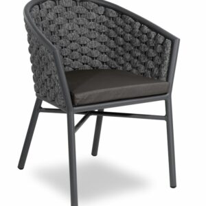 Dub 718 Sessel, mit Armlehne, anthrazit/anthrazit