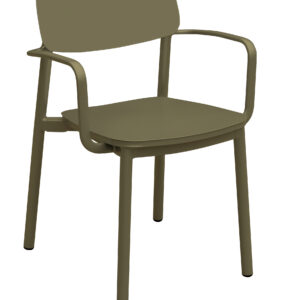 Ravenna Sessel, mit Armlehne, Aluminium, diverse Farben