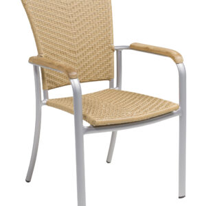 Tunis Sessel, mit Armlehne, NATUR