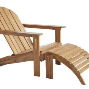 Adirondack Deckchair, Teak, mit und ohne Fussteil erhältlich! 