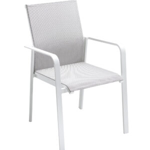 Breeze Sessel white/grey