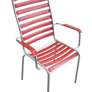 Bättig Sessel, Modell 14a, Hochlehner, mit Armlehne