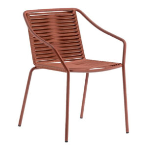 Philia 3905 Sessel mit Armlehne, Stahlrohr/PVC Gewebe