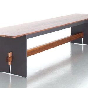 Tension Bank, ohne Rückenlehne, HPL