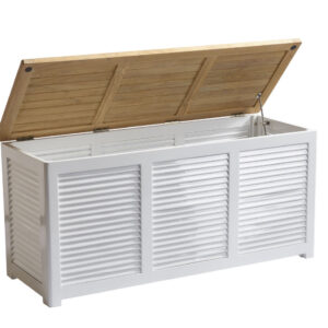Classic Kissenbox, Mahagoni, Masse: 130x50x60cm